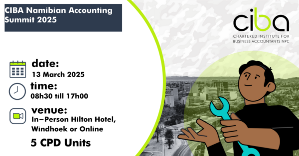 CIBA Namibian Accounting Summit 2025 - In person