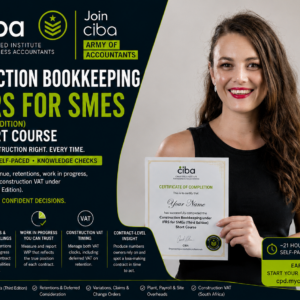 Construction Accounting for Bookkeepers: A Practical Specialisation Course for South Africans